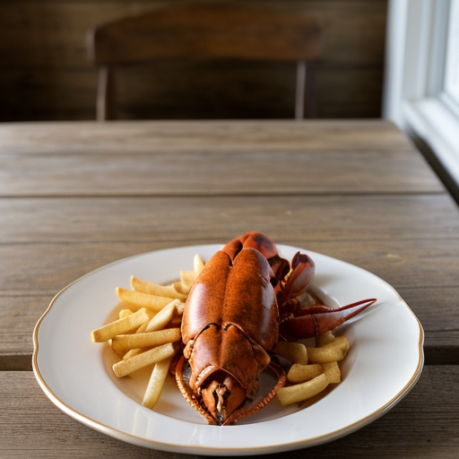 Lobster and Chips recipe image