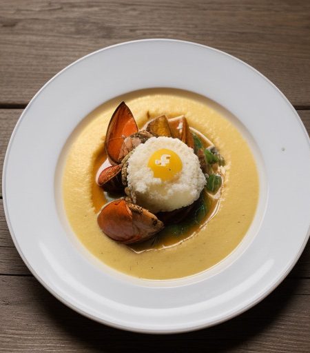 Lobster in Brodetto (Lobster Stew With Soft Polenta recipe image