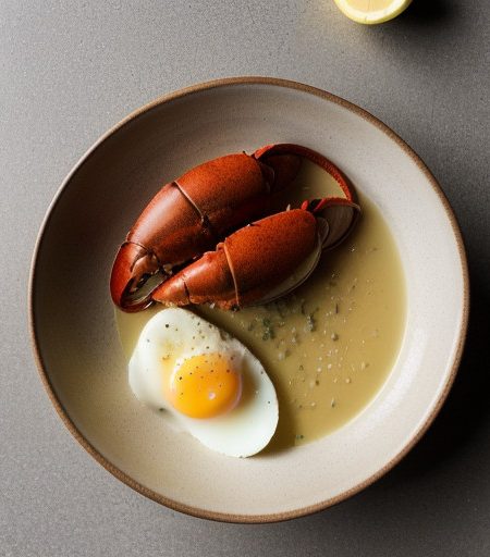 Lobster in Lemon Sauce recipe image