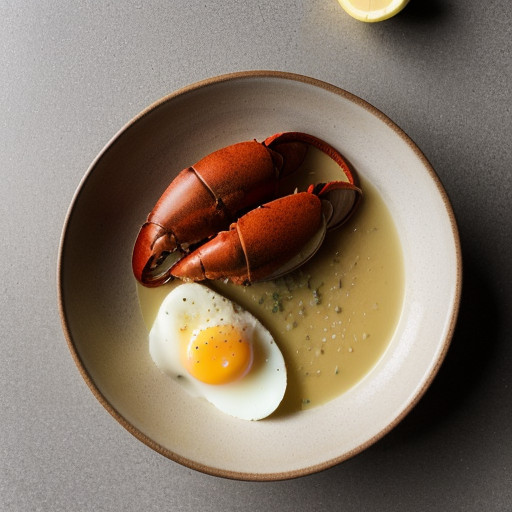 Lobster in Lemon Sauce recipe image