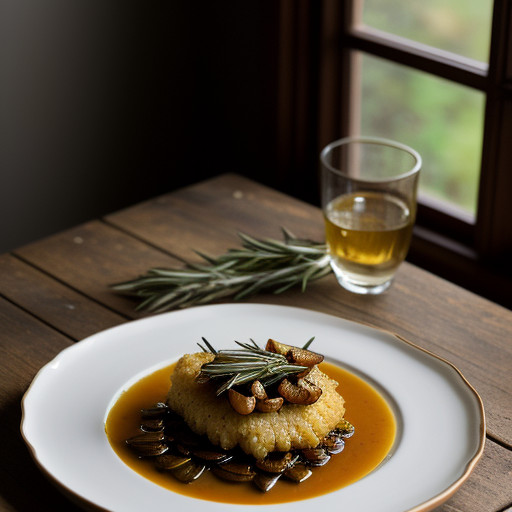 Locus Fish With Jerusalem Artichokes recipe image