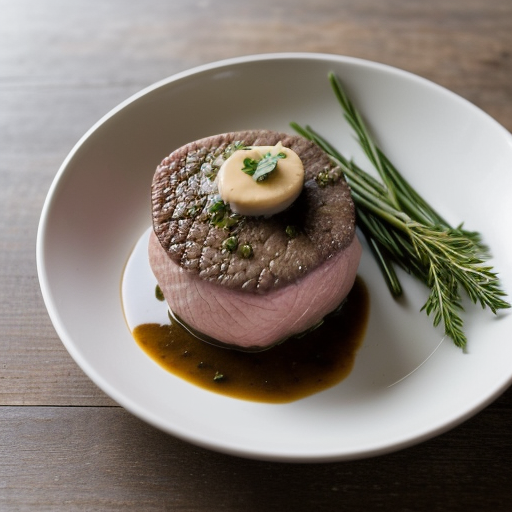 Loin of Veal With Truffle Sauce recipe image