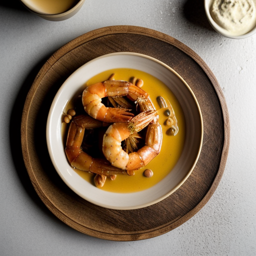 Long Island Creamed Prawns recipe image