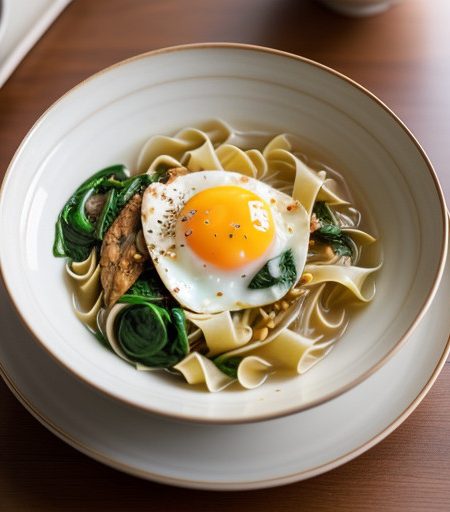 Long Life Noodles With Egg recipe image