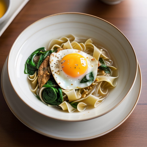 Long Life Noodles With Egg recipe image