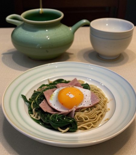 Long Life" Noodles With Egg recipe image