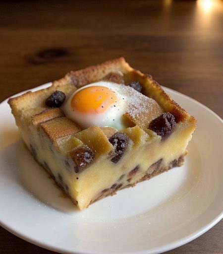 Louisburg Cafe Bread Pudding recipe image