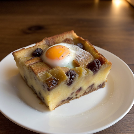 Louisburg Cafe Bread Pudding recipe image