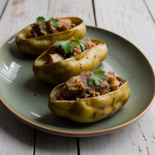 Louisiana-Stuffed Potatoes recipe image