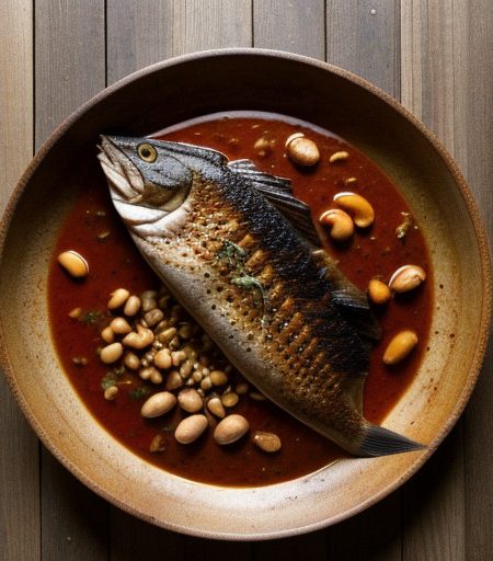 Louisiana Style Barbequed Catfish in a Tomato recipe image