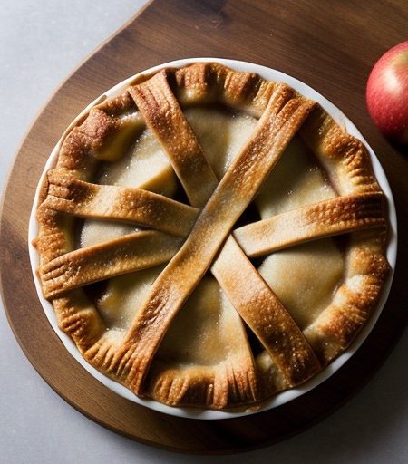Love Apple Pie (Rosy Red Apple Pie recipe image