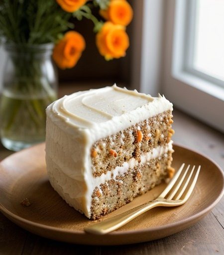 Low-Cal Carrot Cake recipe image