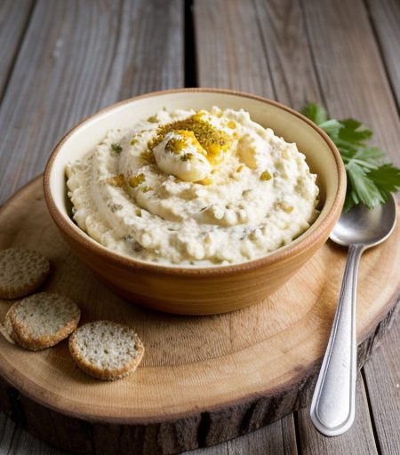 Low Cal Crab Dip recipe image