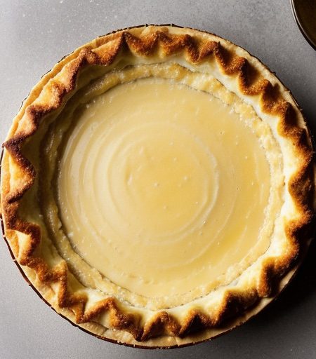Low-Cal Pineapple Cheese Pie recipe image