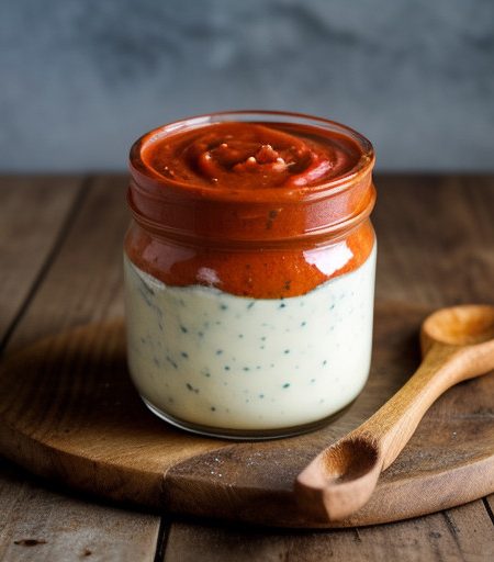 Low Calorie Blue Cheese Dressing recipe image