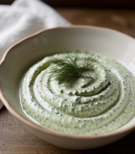 Low Calorie Dill Dip recipe image