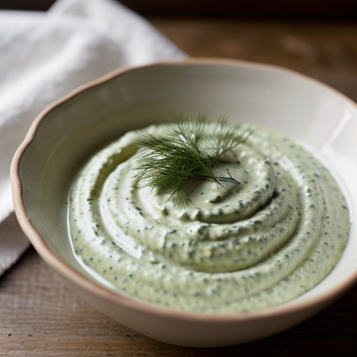 Low Calorie Dill Dip recipe image