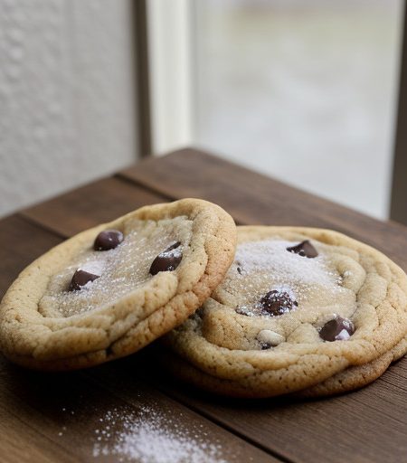Low Calorie Low Fat Chocolate Chip Cookies recipe image