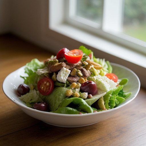 Low Calorie Seven Layer Salad recipe image