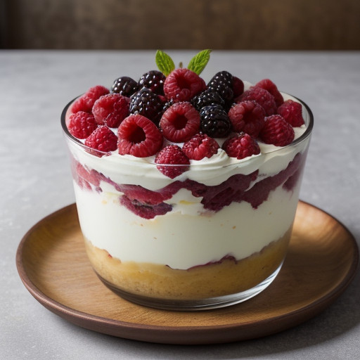 Low-Calorie Trifle-in-a-Glass recipe image