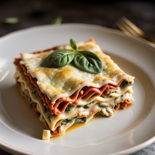 Low-Calorie Turkey-Spinach Lasagna recipe image