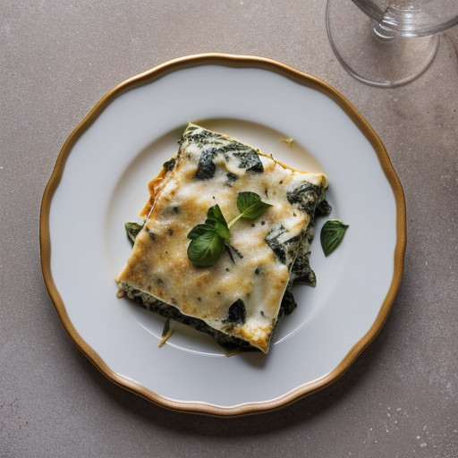 Low-Calorie Turkey-Spinach Lasagna recipe image