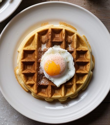Low Carbohydrate Waffles recipe image