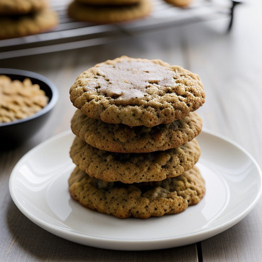 Low-Cholesterol Oatmeal Cookies recipe image