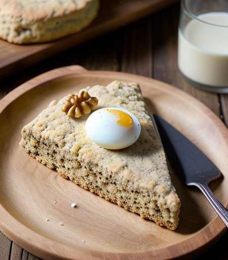 Low Cholesterol Walnut Scones recipe image