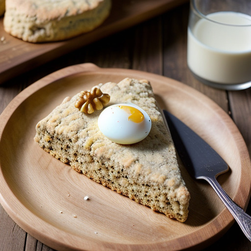 Low Cholesterol Walnut Scones recipe image