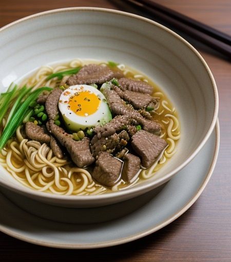 Low-Fat Asian Beef & Noodle Toss (9 PTS recipe image