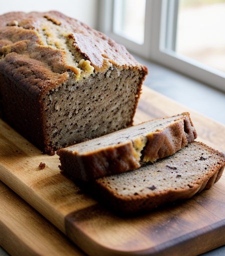 Low Fat Banana Bread recipe image