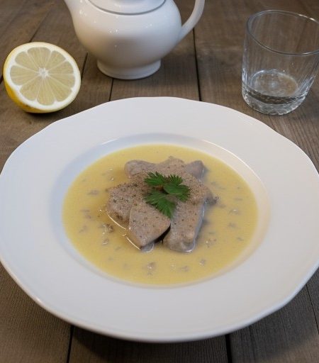Low-Fat Blanquette of Chicken recipe image
