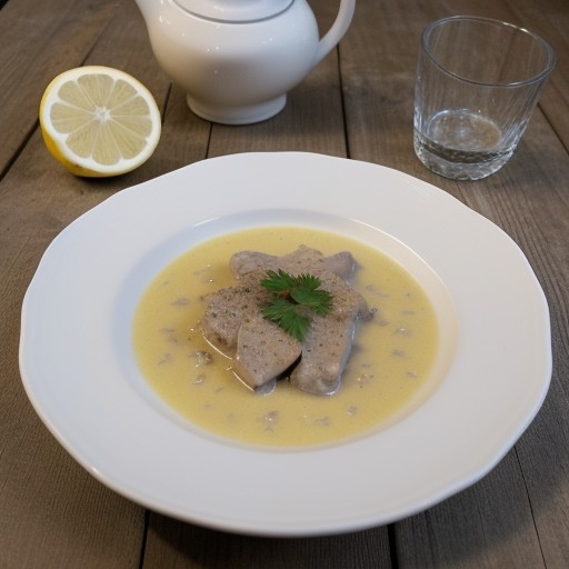 Low-Fat Blanquette of Chicken recipe image