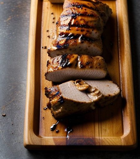 Low-Fat Bourbon Barbecue Chicken (7 PTS recipe image