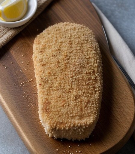 Low-Fat Breaded Seafood recipe image