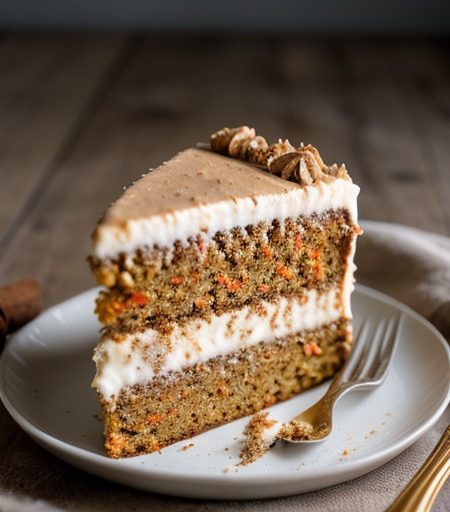 Low-Fat Carrot Cake recipe image