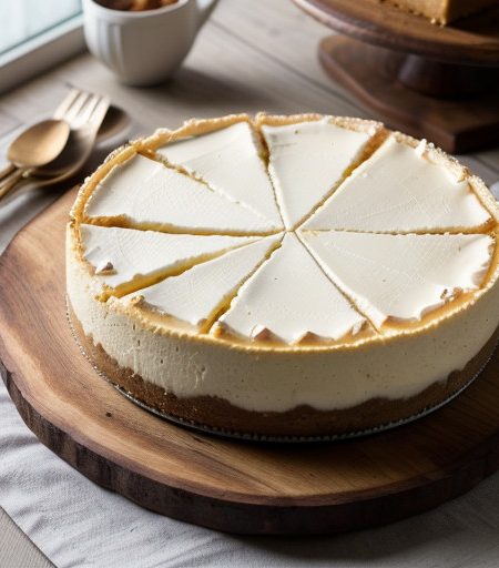 Low-Fat Cheesecake recipe image