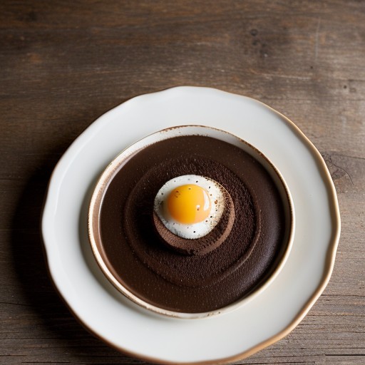 Low-Fat Chocolate Amaretto Custard (6 PTS recipe image