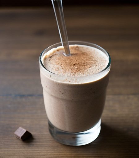 Low-Fat Chocolate Shake recipe image