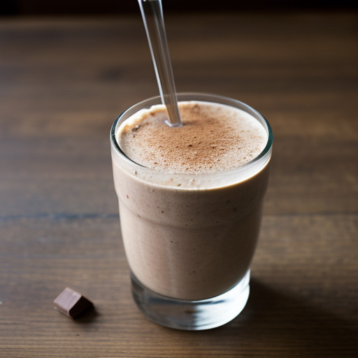 Low-Fat Chocolate Shake recipe image