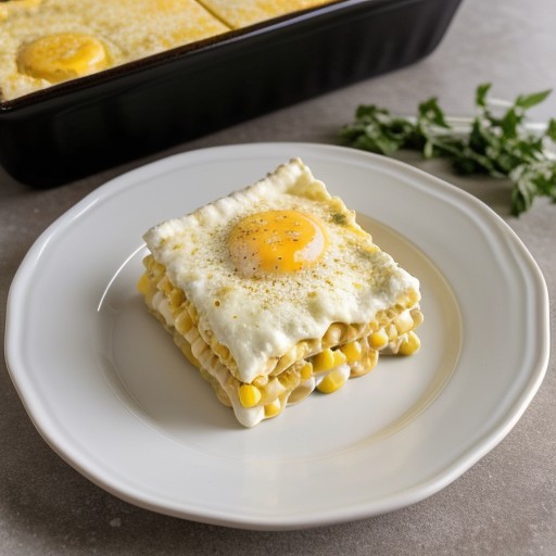 Low-Fat Corn Lasagna recipe image