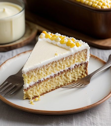 Low-Fat Cream Cheese Tube Cake recipe image