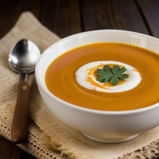 Low-Fat Cream of Pumpkin Soup (2 PTS recipe image