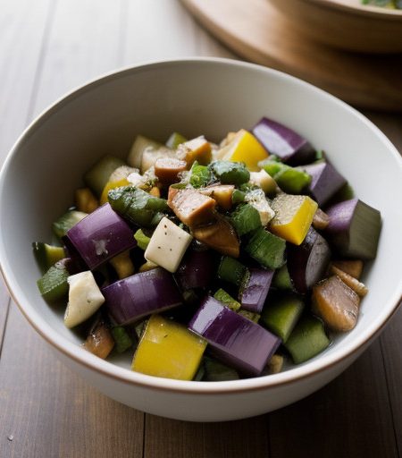 Low-Fat Eggplant Salad (.5 Pts recipe image