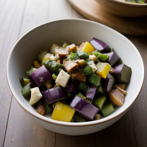 Low-Fat Eggplant Salad (.5 Pts recipe image