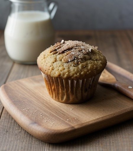 Low-Fat Flaxseed Meal Buttermilk Muffins (3.5 PTS recipe image