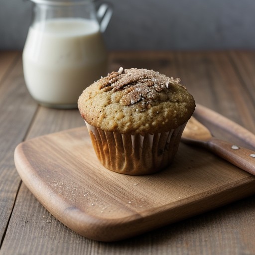Low-Fat Flaxseed Meal Buttermilk Muffins (3.5 PTS recipe image