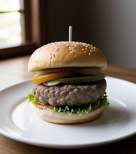 Low Fat Hamburgers recipe image