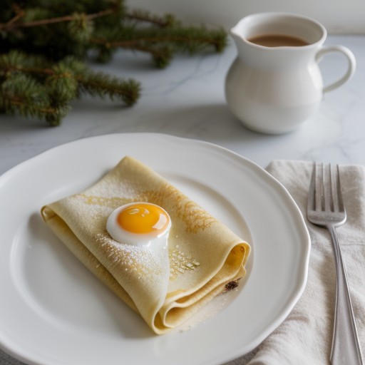 Low-Fat Honey Crepes recipe image